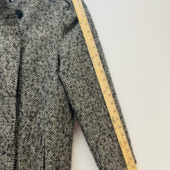 Upward Women’s Coat Blazer Gray Pure Wool Size 9 - Picture 4 of 7